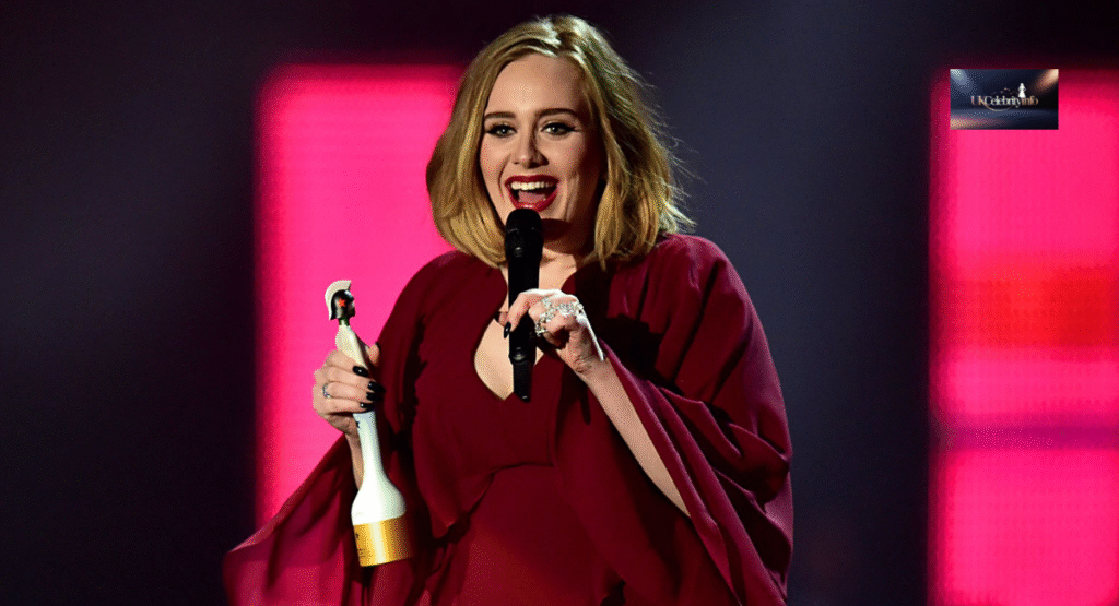 “Adele comeback 2025 live concert photo.”