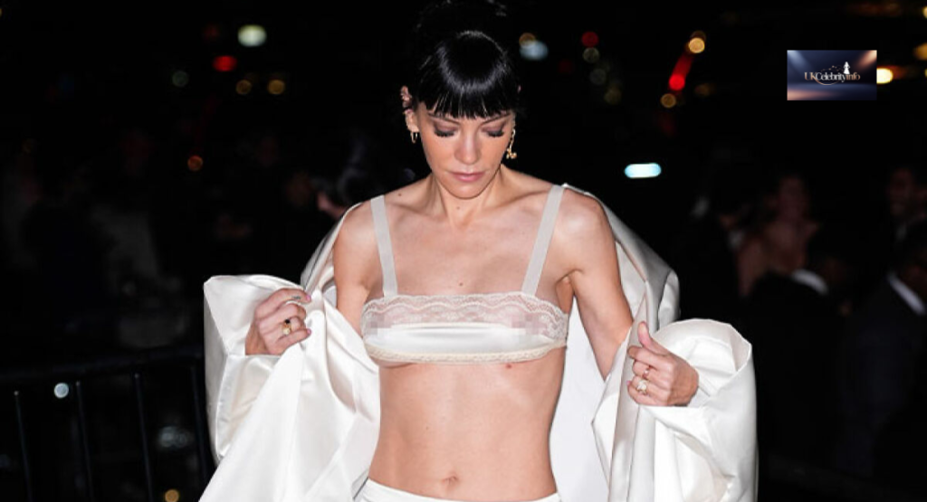 Lily Allen Fashion Awards Look: Bold Style or Revenge Dressing